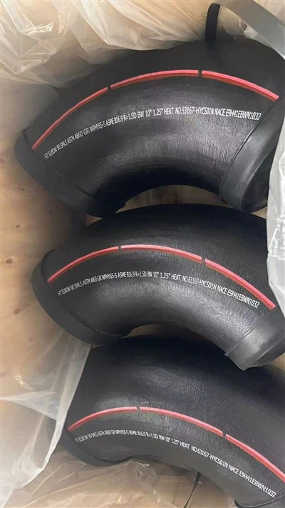 10" ASTM A860 WPHY65 S 90 μοίρες SMLS Ebow