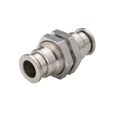 PM Bulkhead Push-in Fitting – Πνευματικά εξαρτήματα σωλήνων για βιομηχανικές εφαρμογές